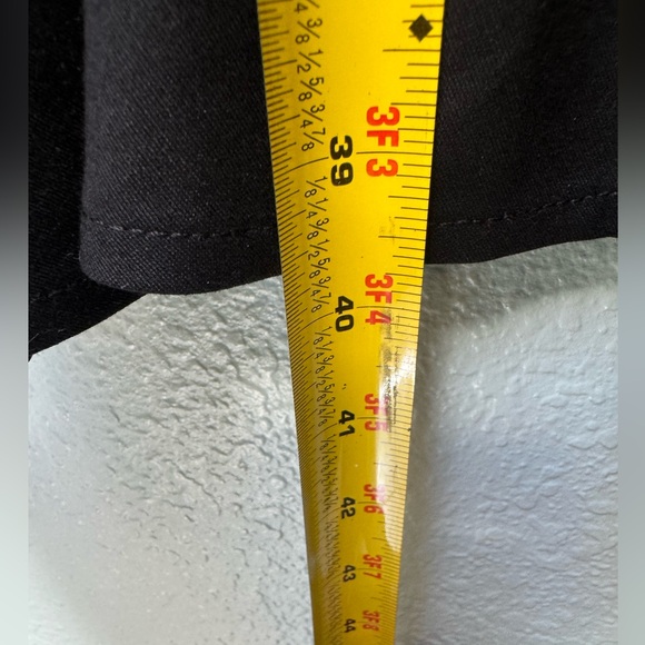 BNWT Sourpuss Sweetheart 50s pencil dress bottom ruffle sz medium black - Picture 9 of 10